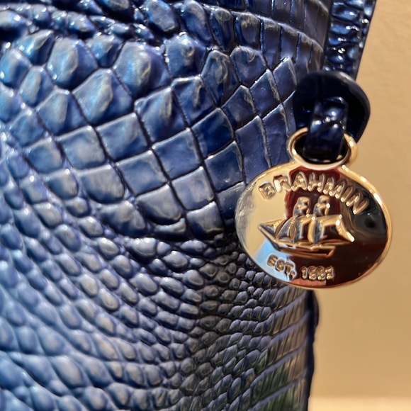 Brahmin Tabitha Vista Blue Ombre bag - Picture 3 of 14